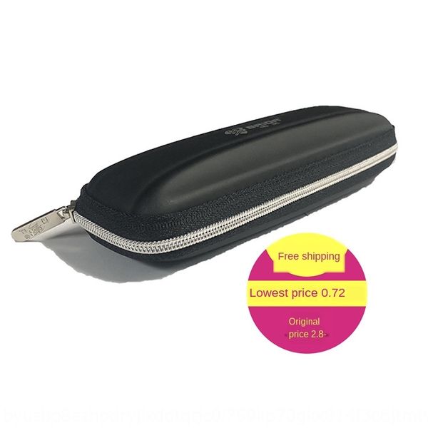 

origin black frosted myopia case case myopia pu leather optical glasses box exquisite presbyopic glasses box, Blue