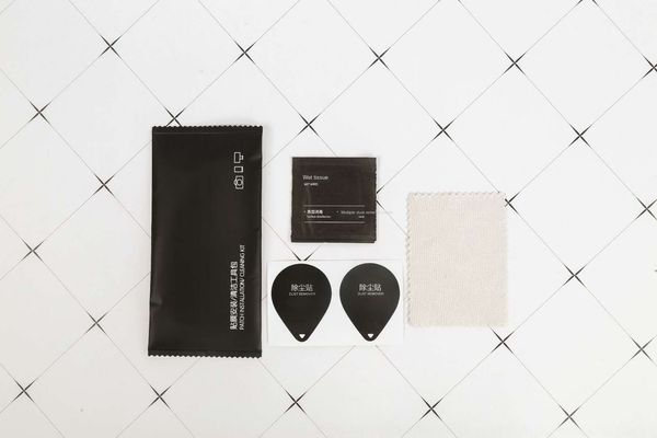 

закаленных инструменты мобильного телефона специального прилипания комплект набор закаленной пленка бумажного мешок мобильный телефон пленка, Blue