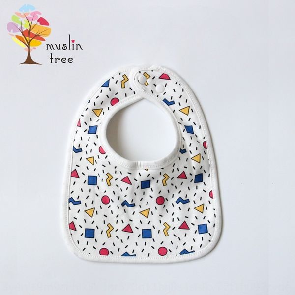 

infant 2019 new cotton baby saliva towel saliva towel baby bib cartoon children bib