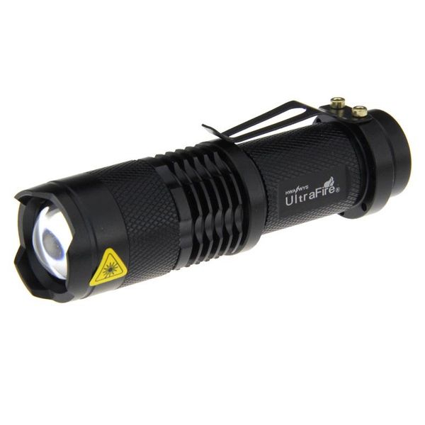 

ultrafire mini led / 14500 zoom torch lantern hunting outdoor aluminum luz bulb