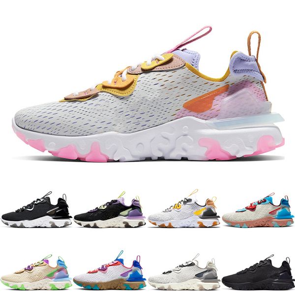 

новый черный радужные реагировать вижн элемент 55 87 мужские кроссовки saffron honeycomb тройной черный обширные серых sports кроссовки трен