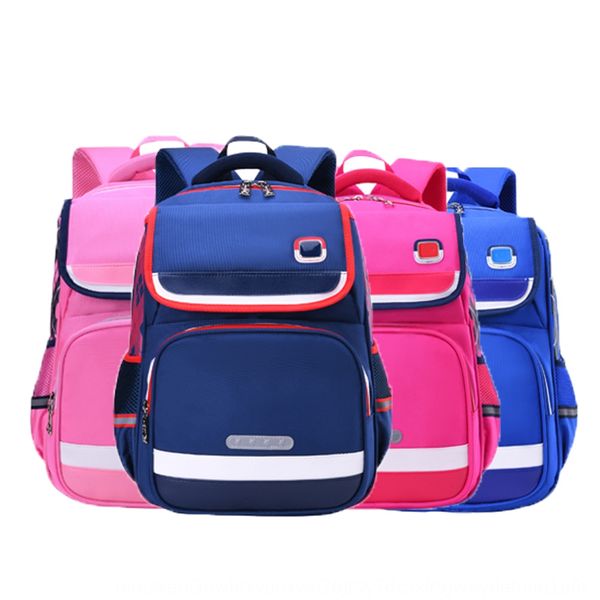 

new schoolbag primary bag backpack school style wind burden reduction light wear-resistant waterproof children's backpack printing