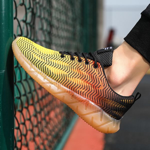 

damyuan 2020 running shoes summer men's sports shoes comfortable wear-resistant fashion casual men jogging sneakers big plug 46