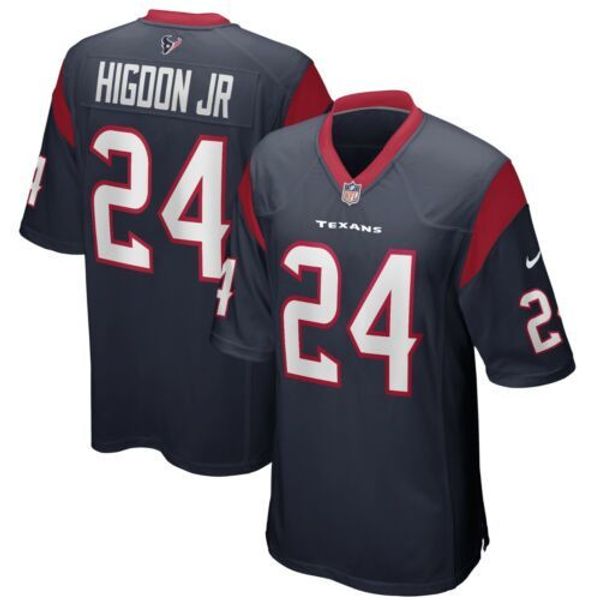 

дешевый karan higdon # 24 мужских top xs-5xl прошитого футбол трикотажных изделий, Gray