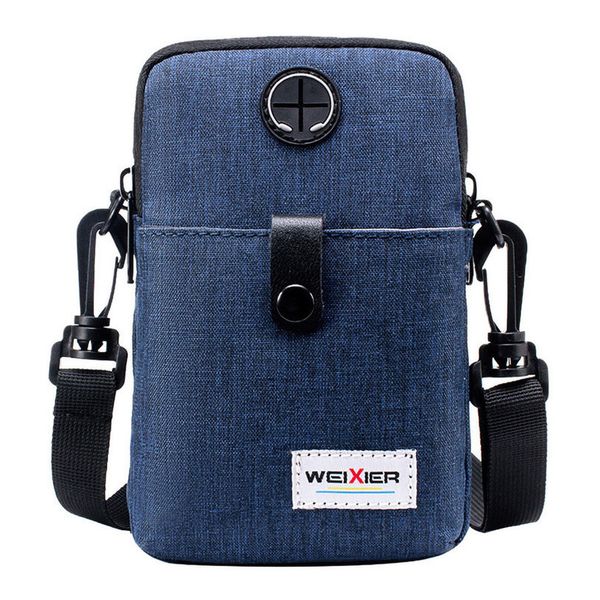 

messenger bag men leather men diagonal mini shoulder multi function mobile phone bag outdoor sports bag bandolera hombre 15