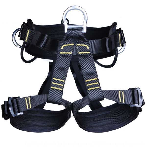 

fbhhd outdoor outdoor rock downhill climbing downhill expansion aerial work safety belt rock climbing equipment half-body hole-probing safet