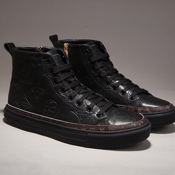 

drop ship stellar sneaker boot mens shoes outdoor walking vintage footwears breathable plus size men boots calzado deportivo para hombre, Black