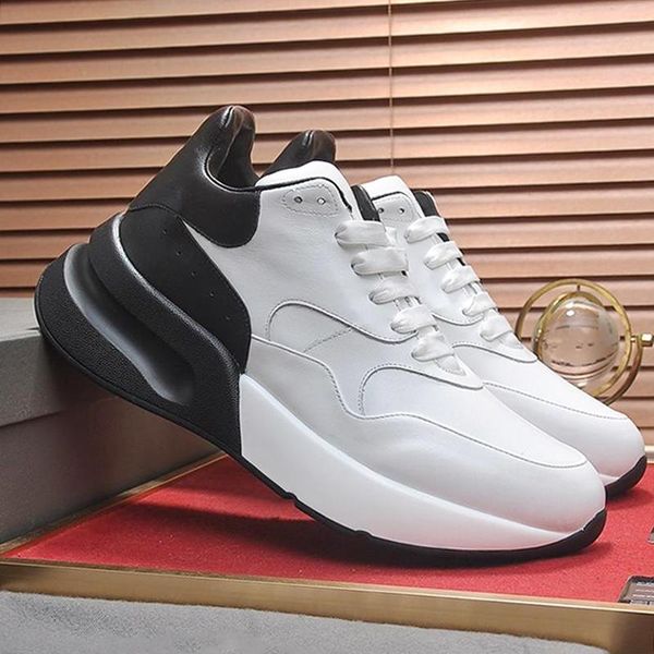 

new arrival oversized runner mens shoes fashion classic luxury vintage breathable lace -up men shoes sneakers zapatos de lujo para hombre, Black
