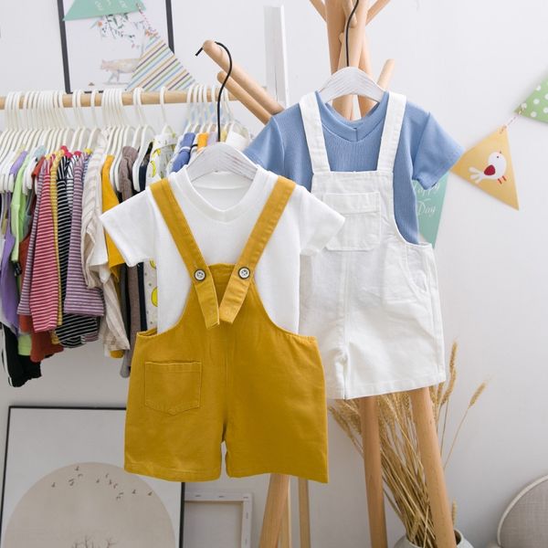 

baby summer 1-3 years old 2020 new korean sling shorts and shorts style boys' sling pants, Blue