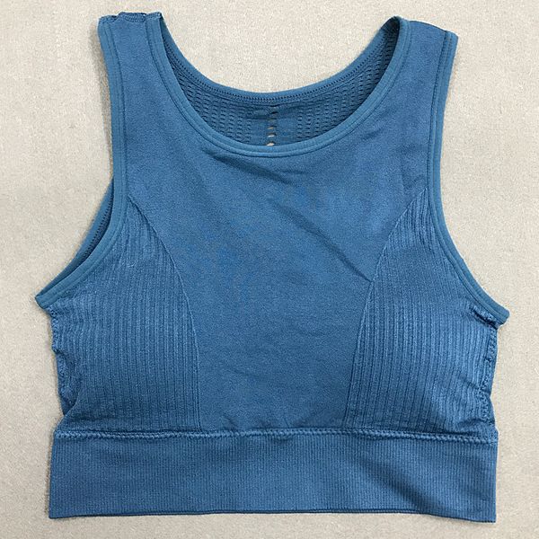 

gym clothing fitness seamless women sport bra crop quick dry yoga hollow back push up shockproof running workout shirt vest, White;black