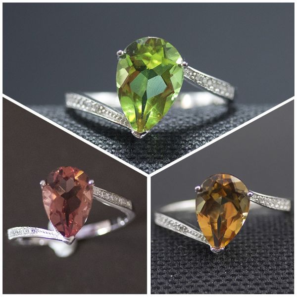 

olor change nano diaspore ring 925 sterling silver zultanite gemstone fine rings jewelry for women wedding gift factory wholesale, Golden;silver
