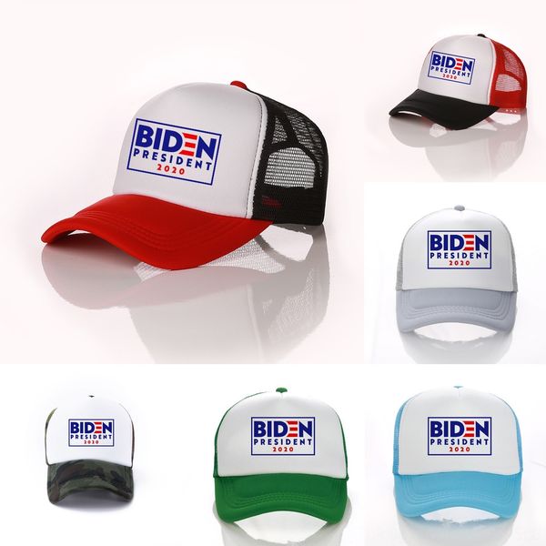 

0looq biden with 2020 ball hat mesh president biden letters print baseball caps ridn patchwork summer visors outdoor sport cap, Blue;gray