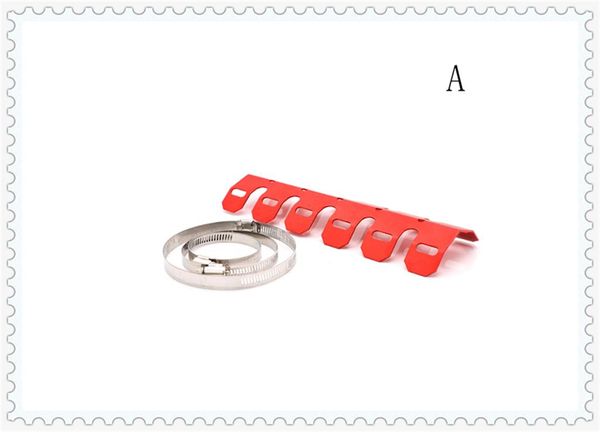 

motorcycle accessories exhaust hood insulation board decoration for 200exc xc 250sx-f 250sx 150sx xc 200xc-w
