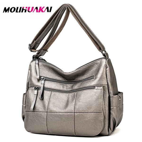 

2020 luxury thread handbags women bags designer soft leather bags for women crossbody messenger bag ladies vintage shoulder bag