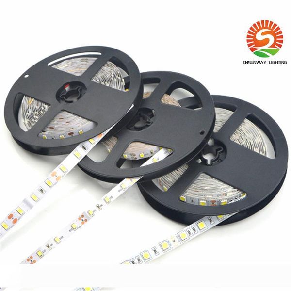 

5M 5050 3528 5630 Led Strips Light Warm White Red Green Blue RGB Flexible 5M Roll 300 Leds DC 12V outdoor Ribbon Waterproof