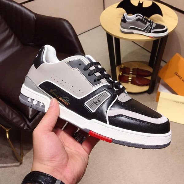 

fashion brands trainker sneaker mens shoes luxury shoes lightweight low casual men lace -up shoes chaussures de sport pour hommes