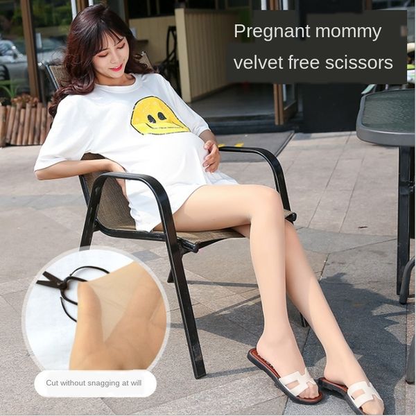 

oeii8 беременные женщины богатая сестра ультратонкие дышащие произвольно вырезать голые ноги артефакт высокие упругие кошачий коготь носки а, Black;white