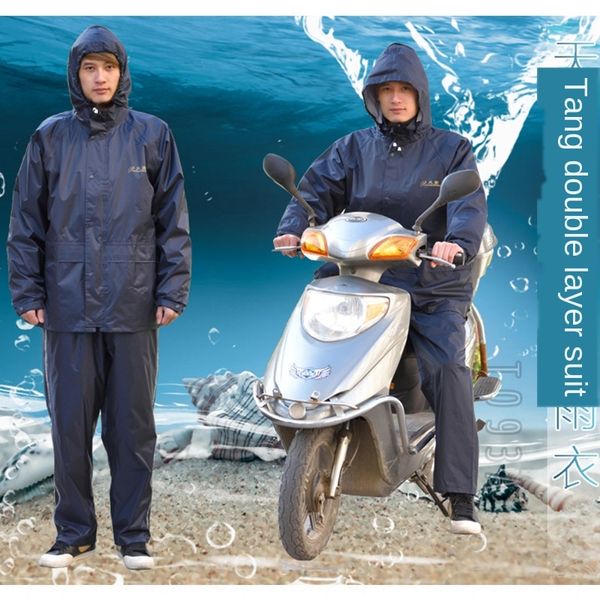 

xuxcu n211-2ax double-layer waterproof cold-proof boxed split heaven n211-2ax double-layer waterproof cold-proof boxed heaven raincoat suit, Red;brown