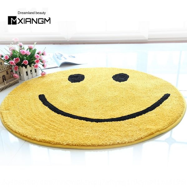 

round carpet cartoon smiling face floor mat carpet round cartoon smiling face floor mat