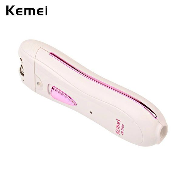 

2016 kemei 290r 110 240v rechargeable lady epilator shaver hair removal tool facial body armpit underarm depilatory depilation bikini iedgm
