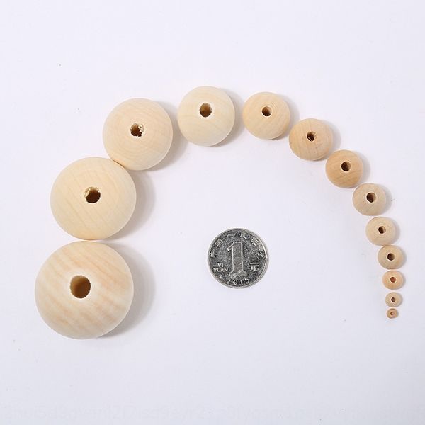 

4-40mm lotus natural color wooden accessories beads ball wooden scattered beads accessories, Silver