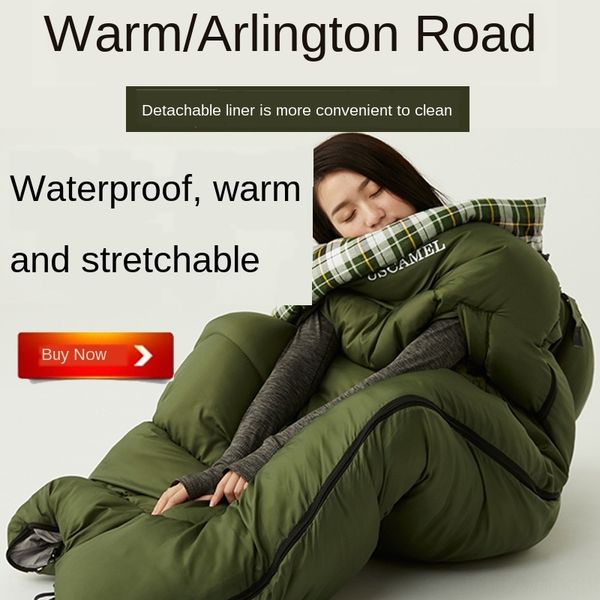

zumms outdoor liner removable warm sleeping bag washable hand sleeping bag spring and summer four seasons thickened warm indoor anti