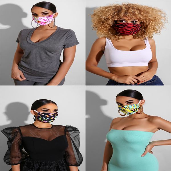 

cartoon lovely cotton masks festive party keep warm cotton cute bear mask camouflage anti dust mouth muffle respirato#909, Black