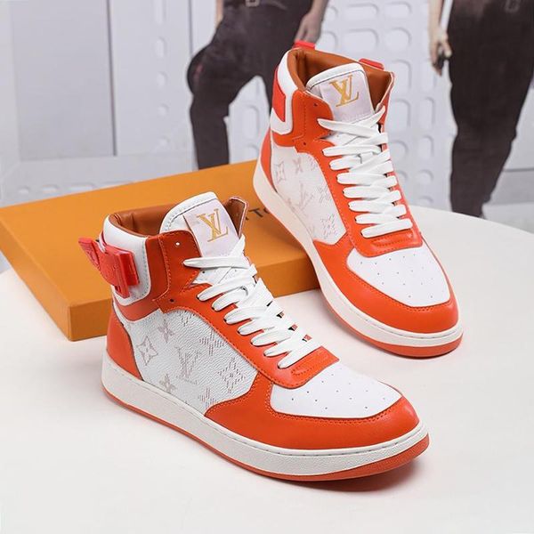 

casual mens shoes sports breathable flats fashion footwears with origin box male fintness athletic scarpe da uomo rivoli sneaker boot mens, Black