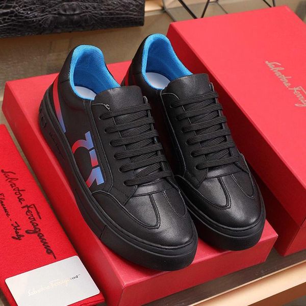 

new arrival mens shoes fashion outdoor walking footwears sneakers lace -up low plus size sports luxury men shoes scarpe da uomo di lusso, Black