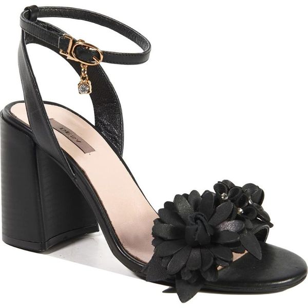 

desa andalucia women leather high-heeled sandals desa, Black