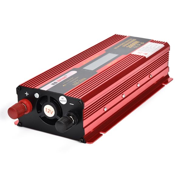 

2000w car led power inverter converter dc 12v/24v to ac 110v/220v usb charger e7ca