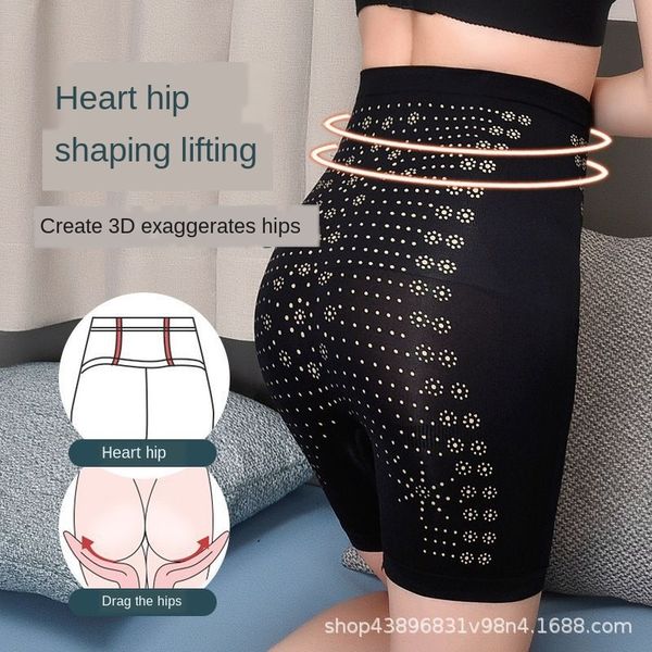 

women's high-waisted hip-lifting and body- tight belly-lifting and waist- shaping shaping pants postpartum belly-lifting pants, Black;brown