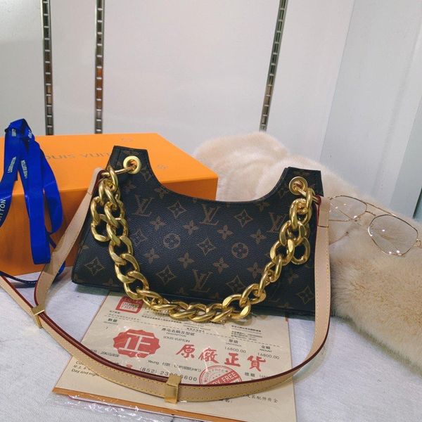

новое прибытие женщины кожи плеча сумки bolsa de hombro высокого качества люкс классический стиль chain коммуникатор рука сумка женская cros