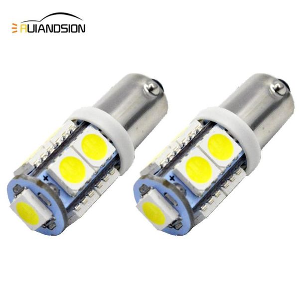 

2 pcs universal ba9s bax9s bay9s 9smd 6000k car led sidelight bulbs no-polar 6v 12v 24v signal light car styling accessories new