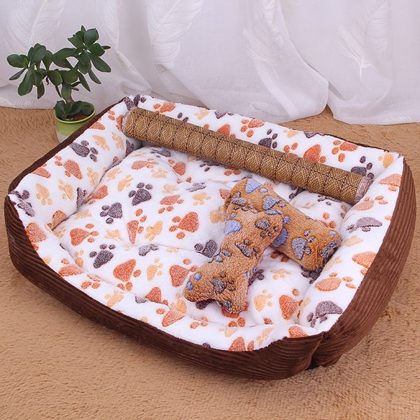 

моющийся four seasons arctic velvet pet nest bad маленький средний большой собаки питомника keep warm разнообразие cat гнездо soft удобный