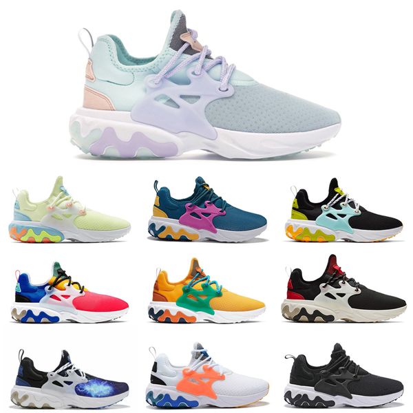 

presto react running shoes dharma psychedelic lava rabid brutal honey triple black red white women mens trainer sports sneakers 36-45