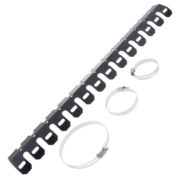

60cm exhaust pipe protector guard heat shield for 2 stroke motorcycle motorbike motorcross dirt bike