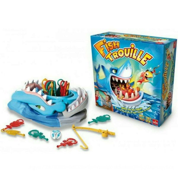 

taiwan deskplay house great white shark parent-child toy toy fish touch great white shark fish