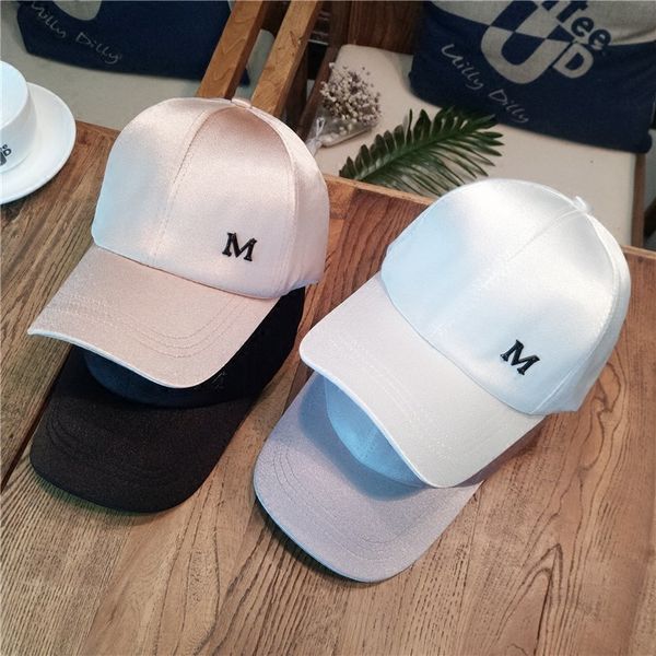 

uafnp women' summer fashion mercerized m-label baseball youth all-match couple hip-hop hat baseball hat hip-hop cap fashionable korean, Blue;gray