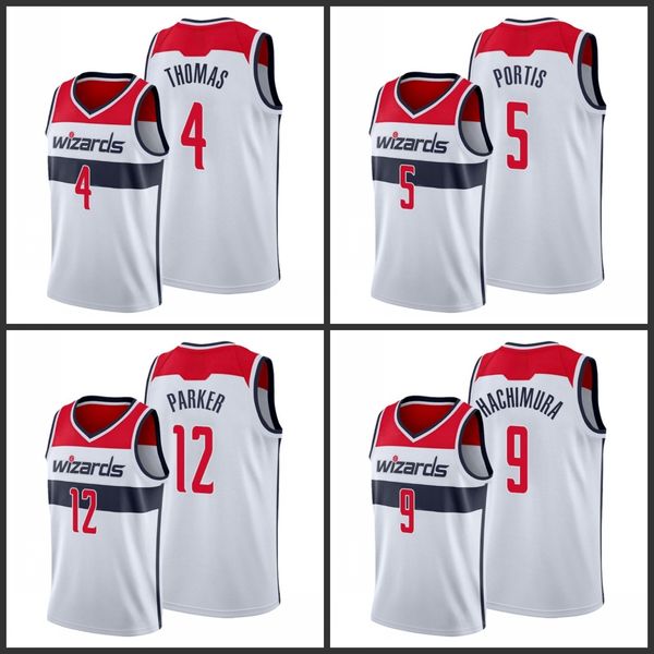 

Washington Wizards Rui Hachimura Admiral Schofield Bobby Portis Jabari Parker Men 2019-20 Edition Jerseys