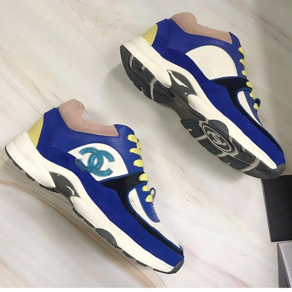 

drop ship women shoes new arrival vintage shoes outdoor walking chunky sneakers lace -up low luxury type women shoes zapatos de muje, Black