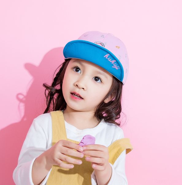 

aclearance children's bay bay hat boy's net hat baby's cap tide, Blue;gray