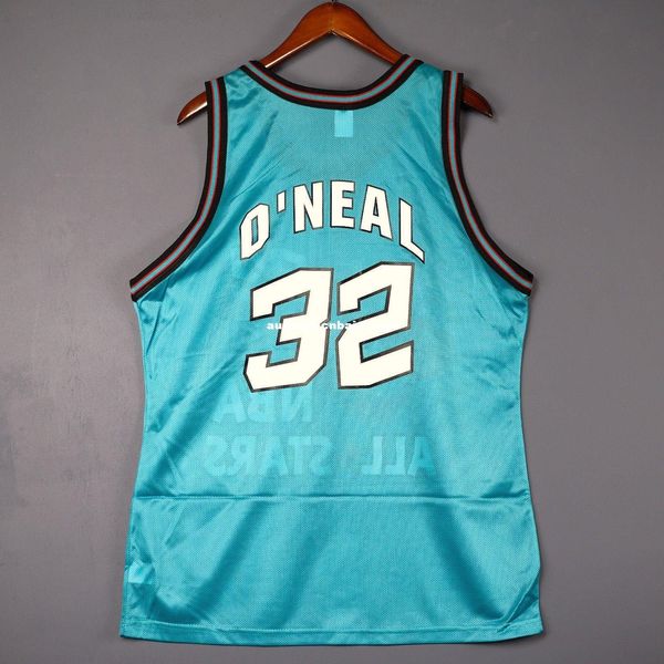 

100% stitched #shaquille o'neal champion 1996 jersey  - shaq mens vest size xs-6xl stitched basketball jerseys ncaa, Gray