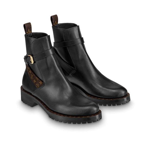 

new womens ladies shoes boots leather winter ankle fashion boots chaussures de femme sale womens shoes luxury design bottes femmes sale, Black