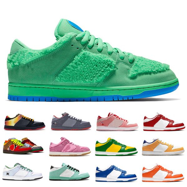 

basketball skateboard shoes for womens mens green bear doernbecher blue fury laser orange men women trainers size 36-45