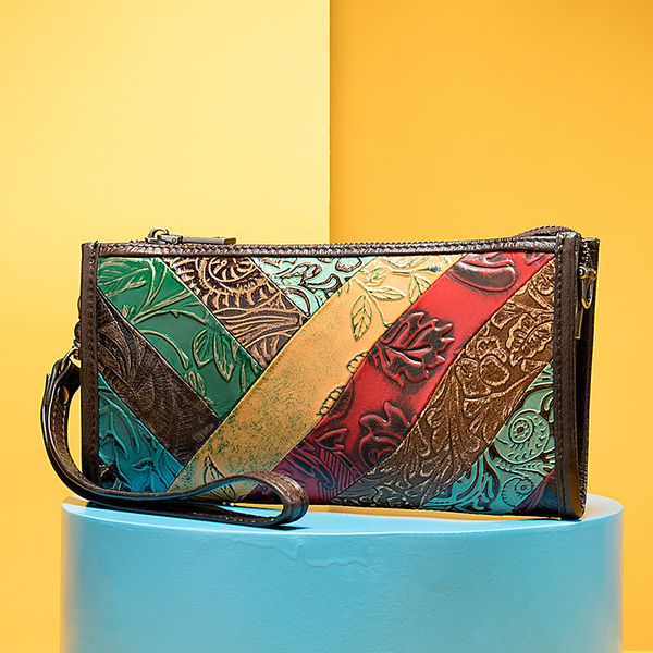 

2020 leisure trend women's chain one shoulder satchel bag with soft leather stitching embossed hand held envelope bag