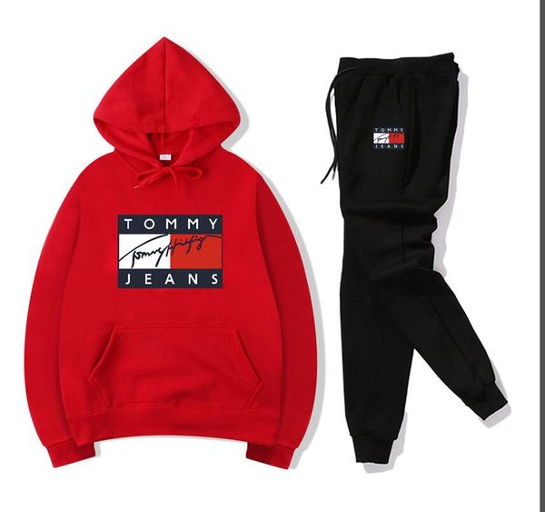 

mens tracksuit fashion designer hoodies+pants 2 piece sets solid color brand outfit suits 2020 tracksuits for mens, Gray