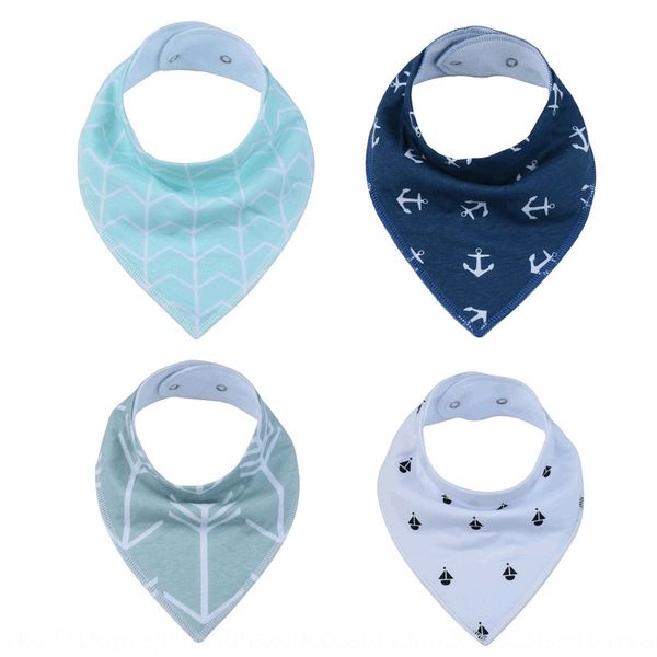 

saliva cotton fleece buckle bib triangle towel triangle towel newborn baby and baby products
