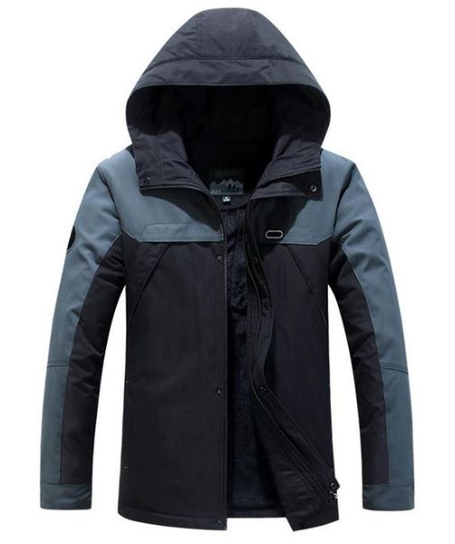 

щитовые мужские куртки конструктора моды теплый дышащий mens zipper с капюшоном куртки повседневный платформа конструктор мужчины одежда, Black;brown