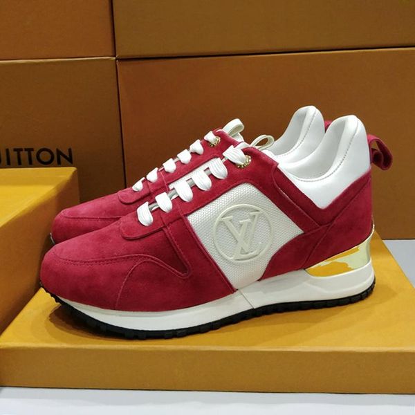 

women casual shoes run away sneaker chaussures de femme lace -up zapatos de mujer with origin box sale fashion womens shoes vintage drop shi, Black
